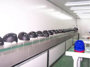 摩托車、電動(dòng)車頭盔噴漆線工藝